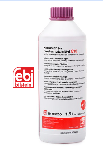 FEBI Antigel, eau radiateur de refroidissement G13