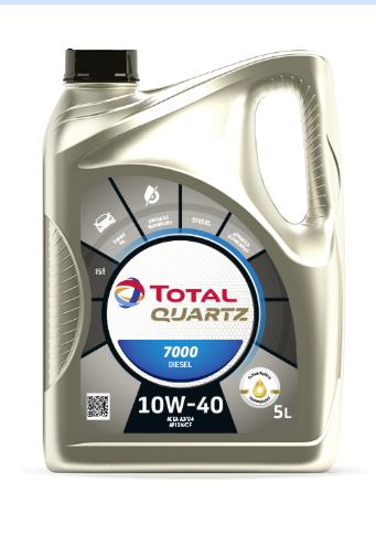 HUILE MOTEUR TOTAL QUARTZ 7000 10W40 5L