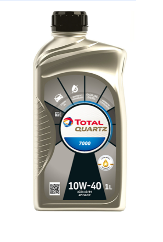 TOTAL HUILE MOTEUR QUARTZ 7000 10W40 1L