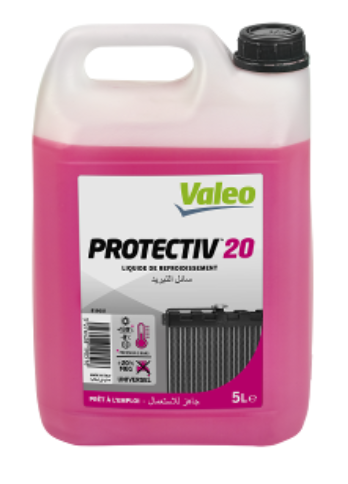 VALEO Liquide de refroidissement - Antigel Protective-20 5 Rose