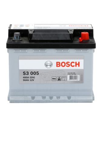 BATTERIE BOSCH S3 56AH, 480A,S3005 L2