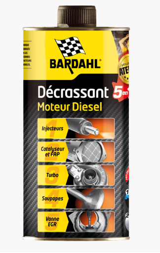 BARDAHL DECRASSANT 5EN1 MOTEUR DIESEL 500ML